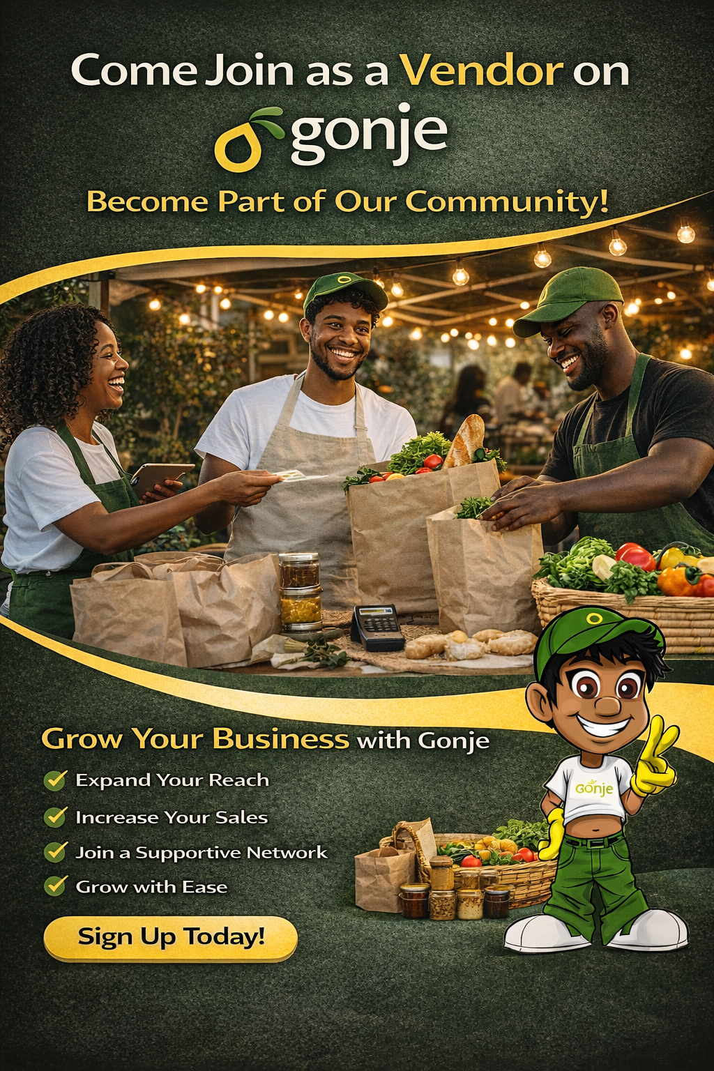 Join as Vendor Mobile