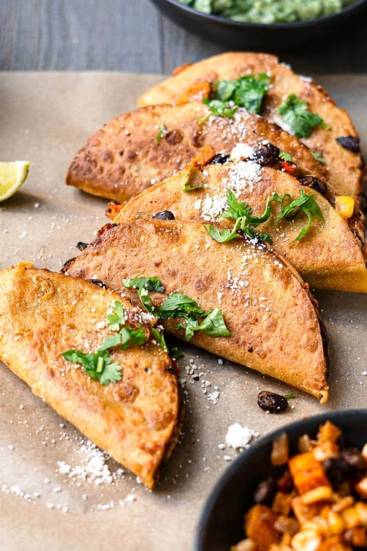 Yam tacos fusion